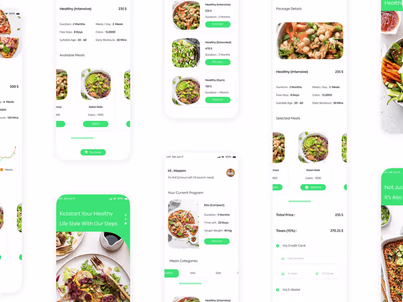 Cover image for Healthy And Dietary Programs Journey (Mobile App)