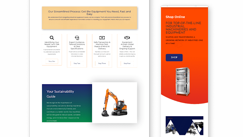 Cover image for Sales-Driven WordPress Industrial Website Design Development