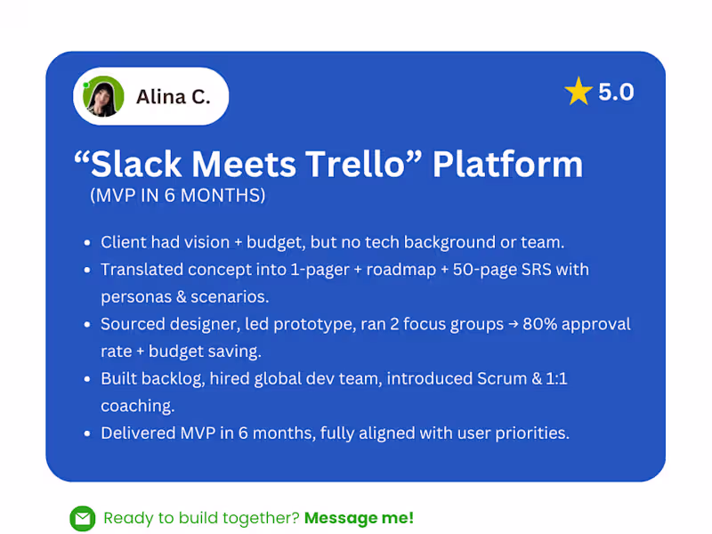 Cover image for Use Case 1: “Slack Meets
