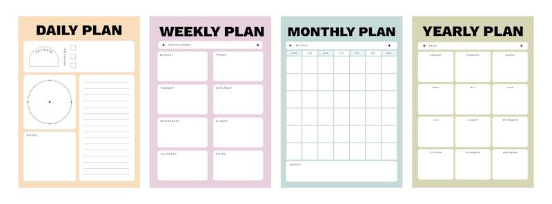 Cover image for Productivity & Manifestation Planner Template Collection