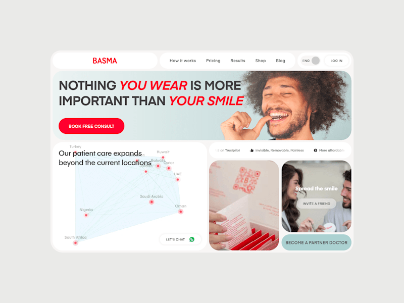 Cover image for BASMA _ invisible aligners