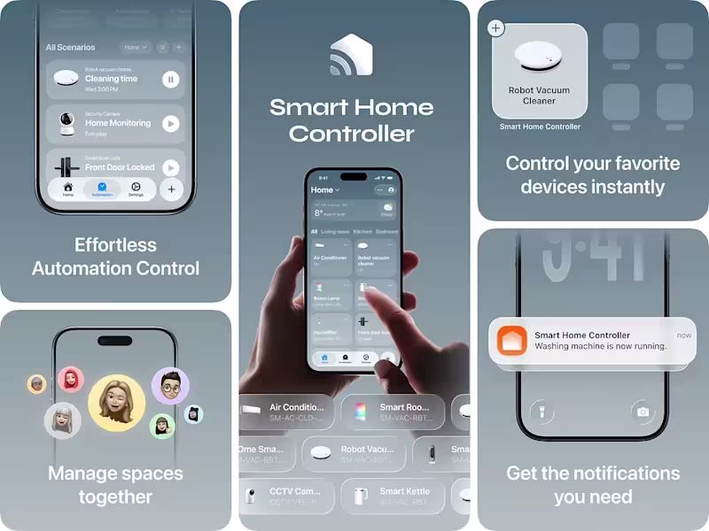 Cover image for Smart Home Controller · App Project