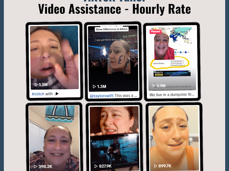Cover image for TikTok Content Creation! Editing, Creative Ideas & Consultation