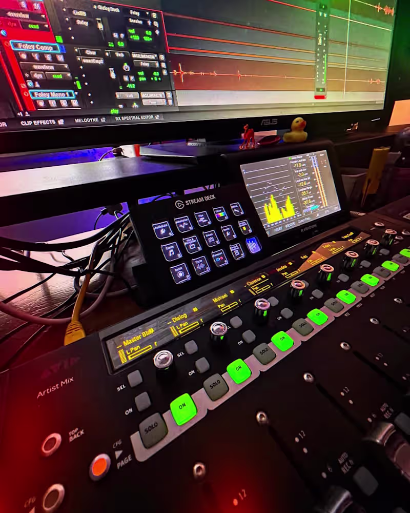 Cover image for Podcast, Film & TV Custom Sound Design 