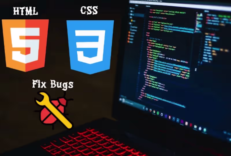 Cover image for I will edit html, css and bootstrap code