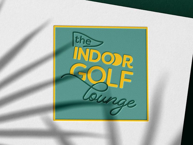Cover image for The Indoor Golf Lounge Identity Design Project