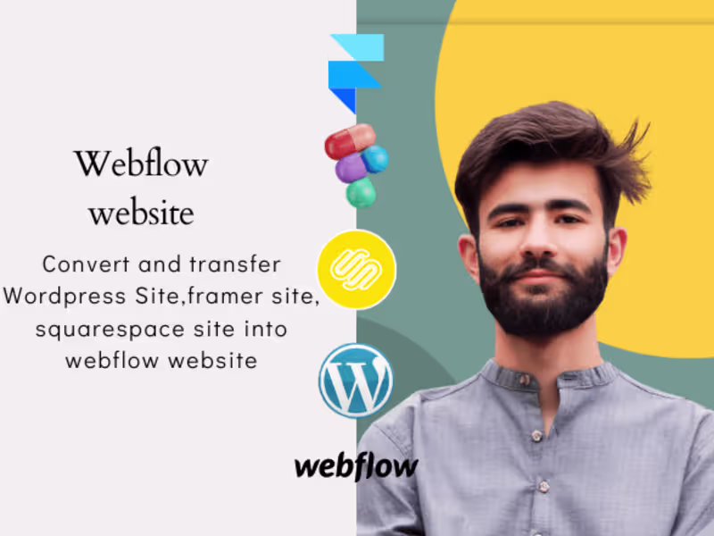 Cover image for I will Built a good loooking  landing page and website 