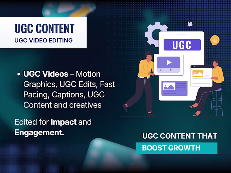 Cover image for UGC Video Editing