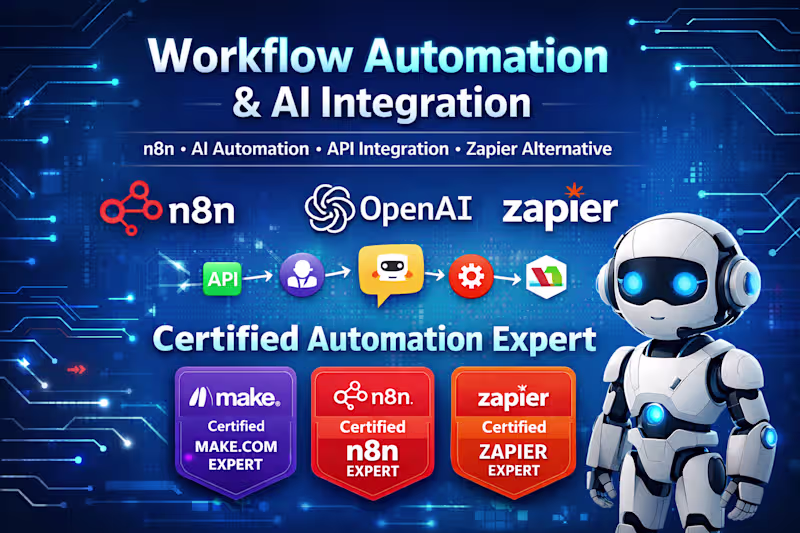 Cover image for Workflow Automation & AI Integration That Actually Scales Bu...