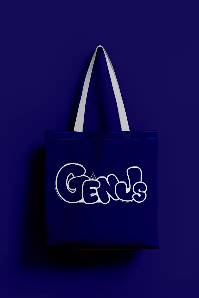 Cover image for GenJs Brand Identity and Merch Design