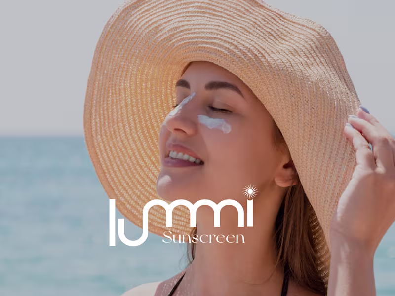 Cover image for 
Lummi - Sunscreen Logo & Branding Design