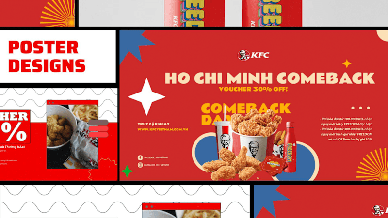 Cover image for Social Media - KFC :: Behance