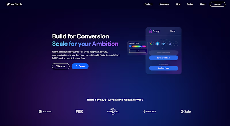 Cover image for Web3Auth - WebFlow