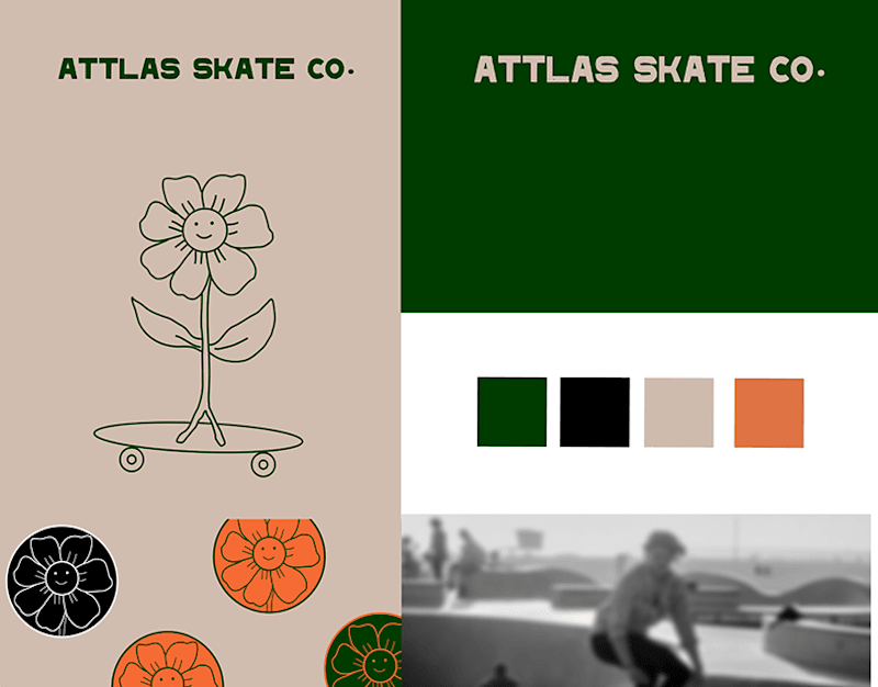 Cover image for ATTLAS SKATE CO. | Behance :: Behance