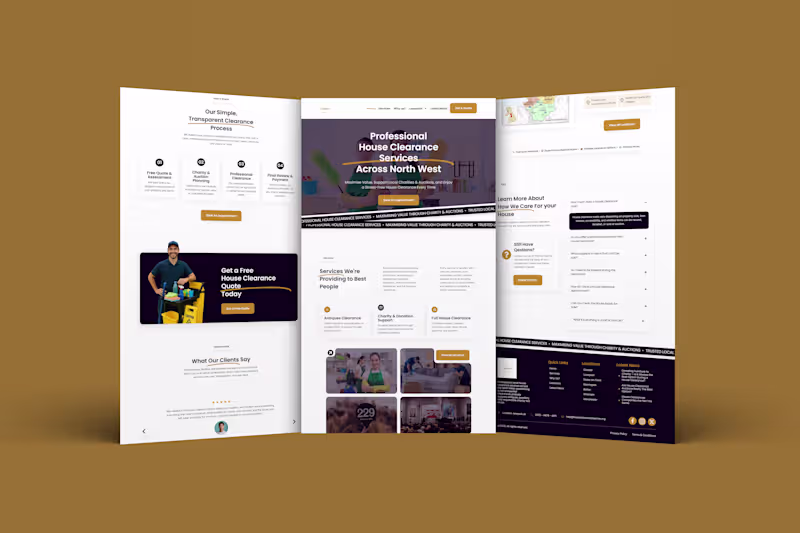 Cover image for HomeCleared.co.uk (http://HomeCleared.co.uk) - House Clearan...