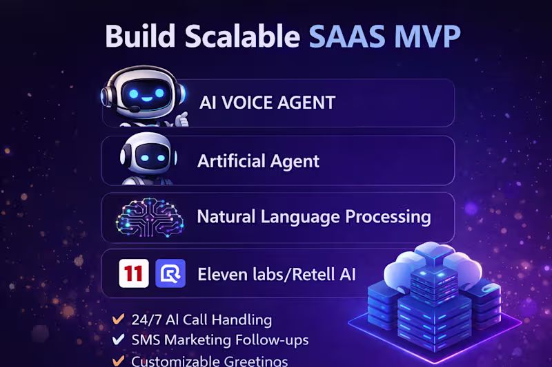 Cover image for Build Scalable AI SaaS MVP with Voice Agents & NLP