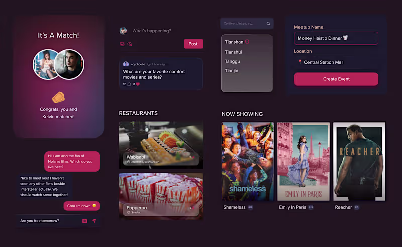 Cover image for Movie Dating App 🤝