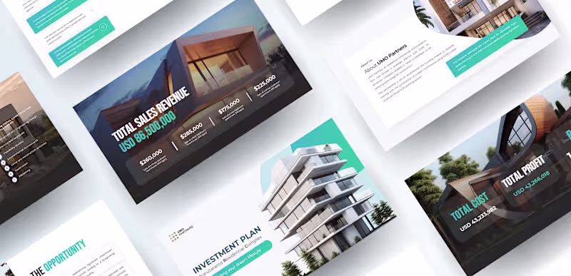 Cover image for Real Estate Technology Pitch Deck