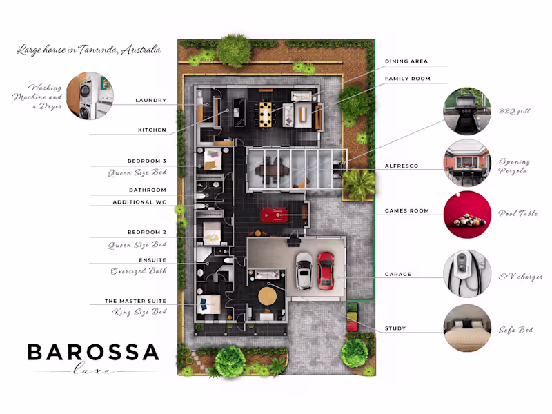 Cover image for Highly detailed 2D floor plan