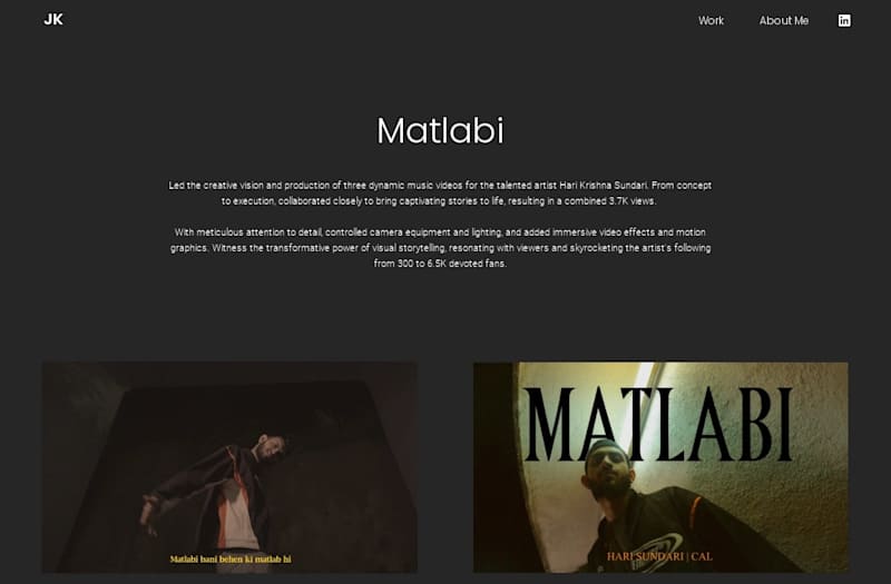 Cover image for Matlabi Music Video