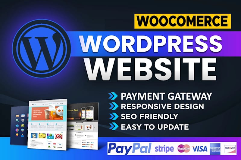 Cover image for Wordpress Website with Custom Payment Gateway