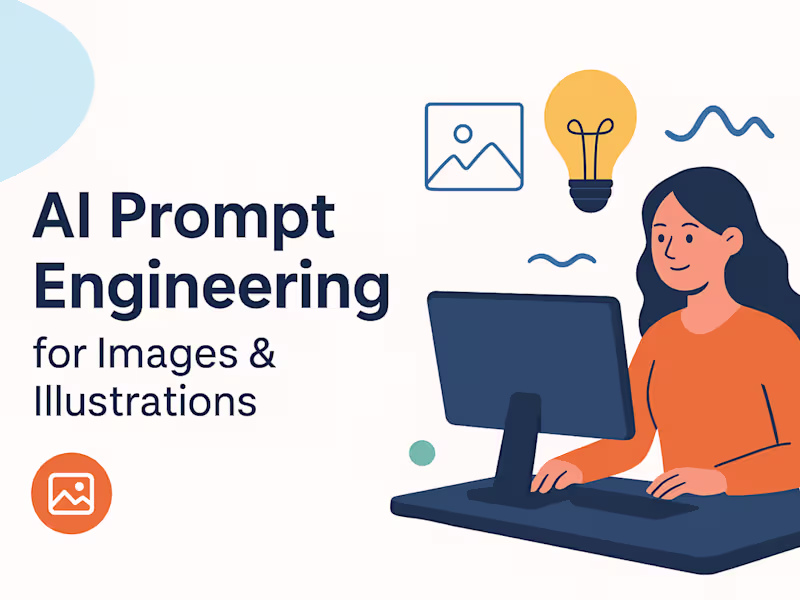 Cover image for AI Prompt Engineering for Images, Icons & 3D/2D Illustrations