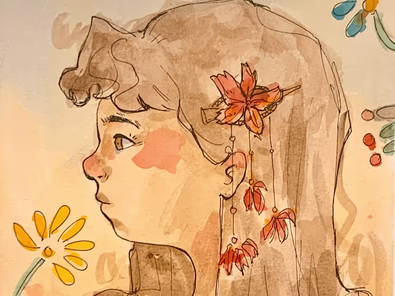 Cover image for Watercolour Portrait