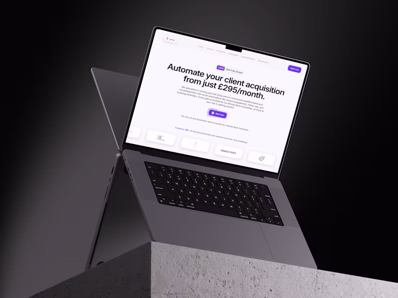 Cover image for Go7 – AI Platform website design & development in Framer