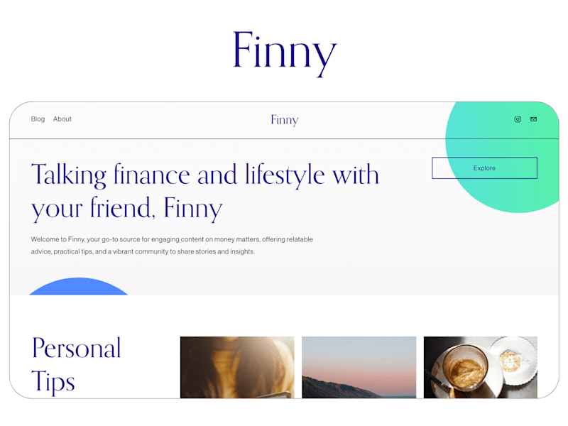 Cover image for Finny Brand and Digital Experience Development