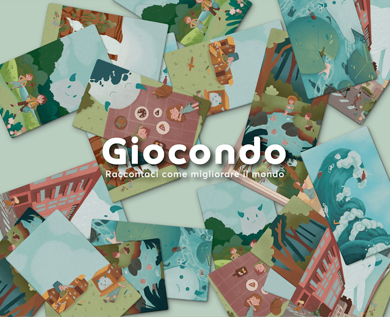 Cover image for Giocondo | storytelling board game (in progress) on Behance