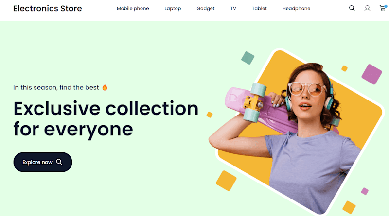 Cover image for RF Electronics Store Website