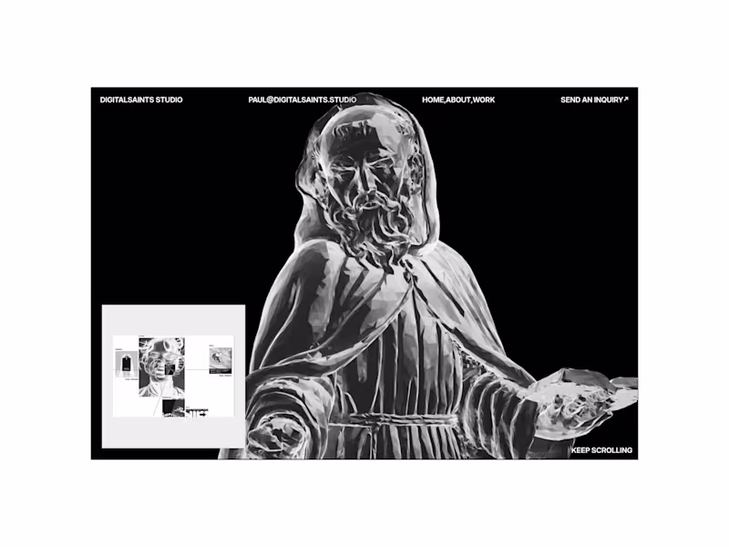 Cover image for Digital Saints is my own