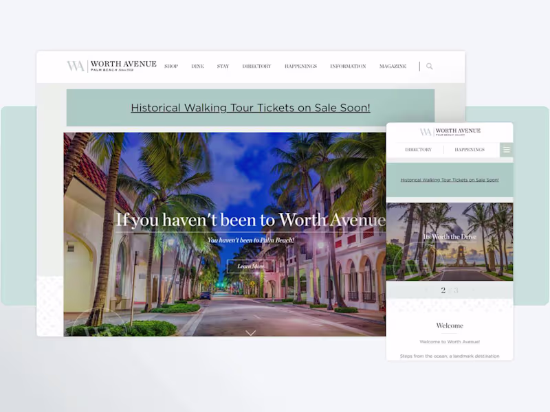 Cover image for Worth Avenue Palm Beach