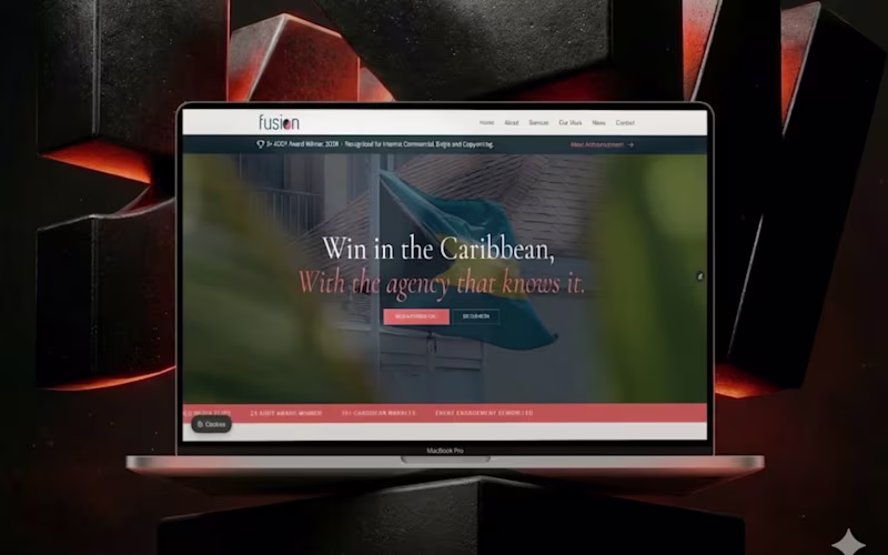 Cover image for Fusion IMC — Framer Website 