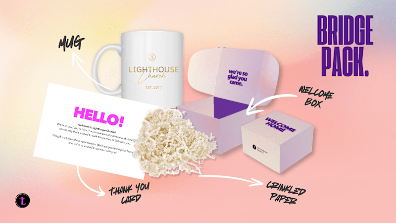 Cover image for Custom Gift Product Branding for Lighthouse Church