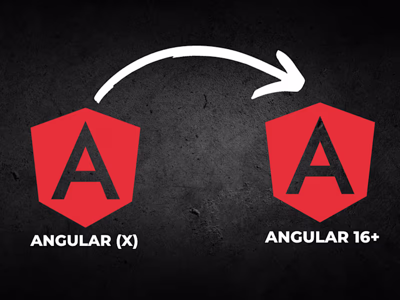 Cover image for I will migrate your Angular application to Angular 16 and above.