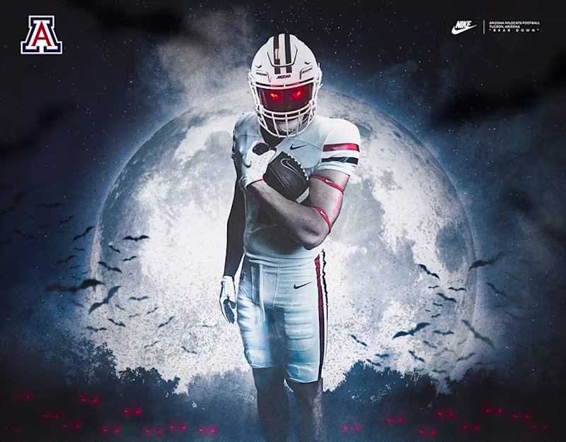 Cover image for Arizona Football Holiday Graphics 2023