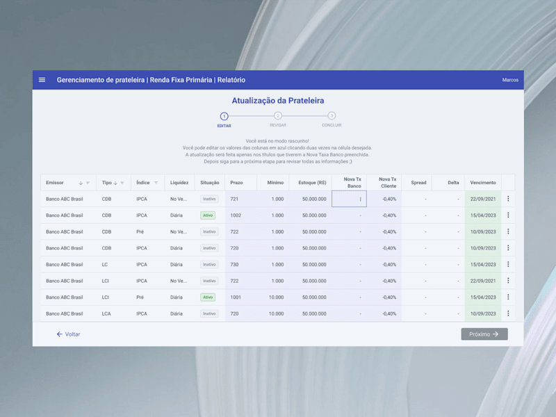 Cover image for Web App UX & UI for Finance