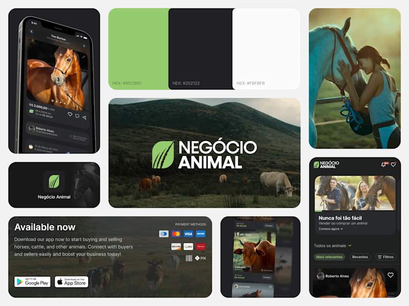 Cover image for Agtech Marketplace App for Livestock Trading - Negócio Animal