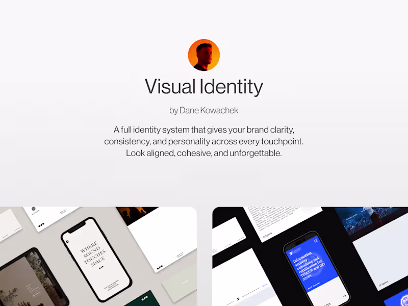 Cover image for Visual Identity Design for Modern Brands