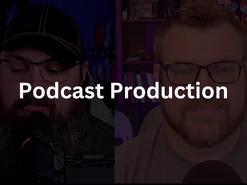 Cover image for Podcast Episode Production (Full-Service)