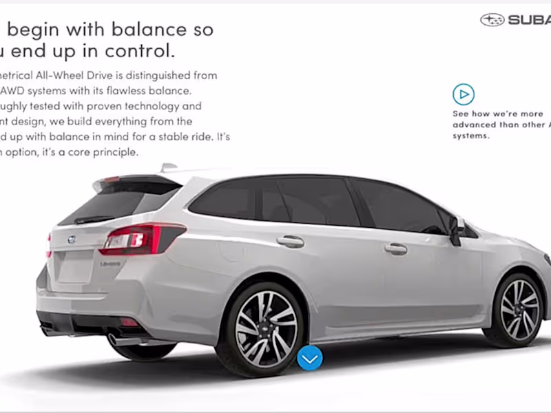 Cover image for Subaru — Geoff J Skigen - Creative Director / Writer