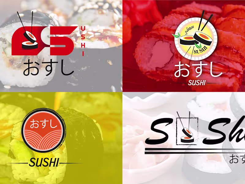 Cover image for The most attractive Sushi logo design