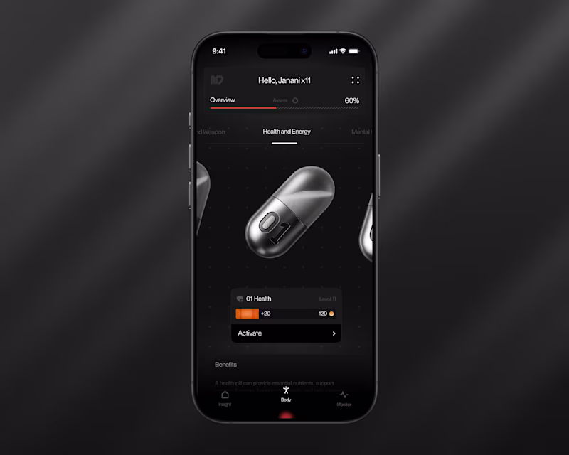 Cover image for Health HUD iOS