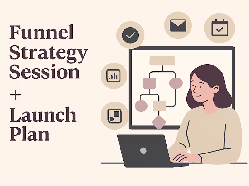 Cover image for Funnel Strategy Session + Launch Plan