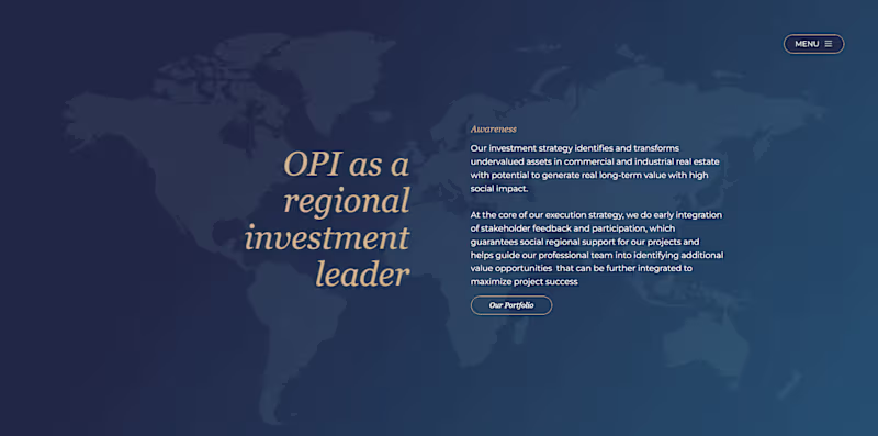 Cover image for OPI Investments | Website
