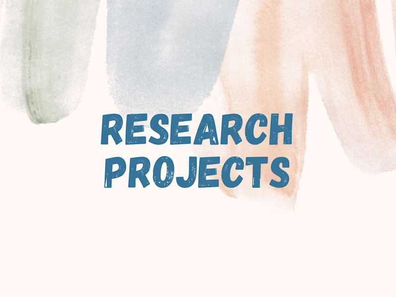 Cover image for I will do your research project/thesis/dissertation 