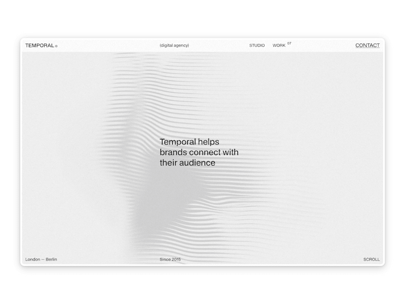 Cover image for Temporal - Portfolio & Agency Website