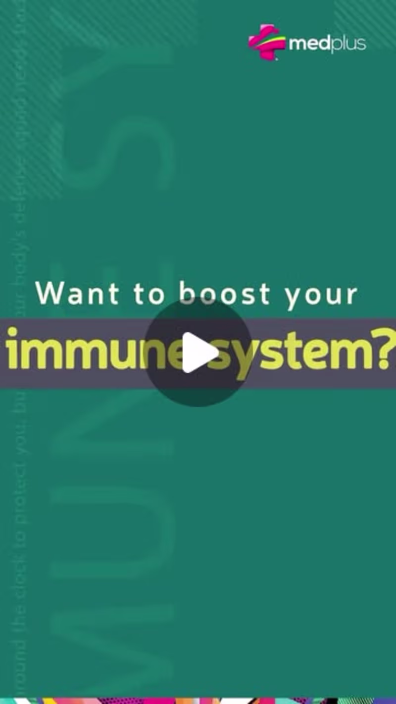 Cover image for Medplus Pharmacy on Instagram: “Your immune system works around…