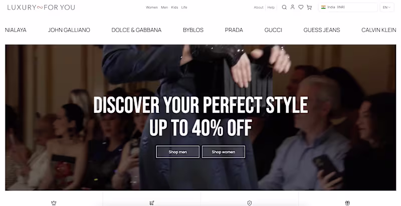 Cover image for Development of a Global Luxury Fashion E-Commerce Platform